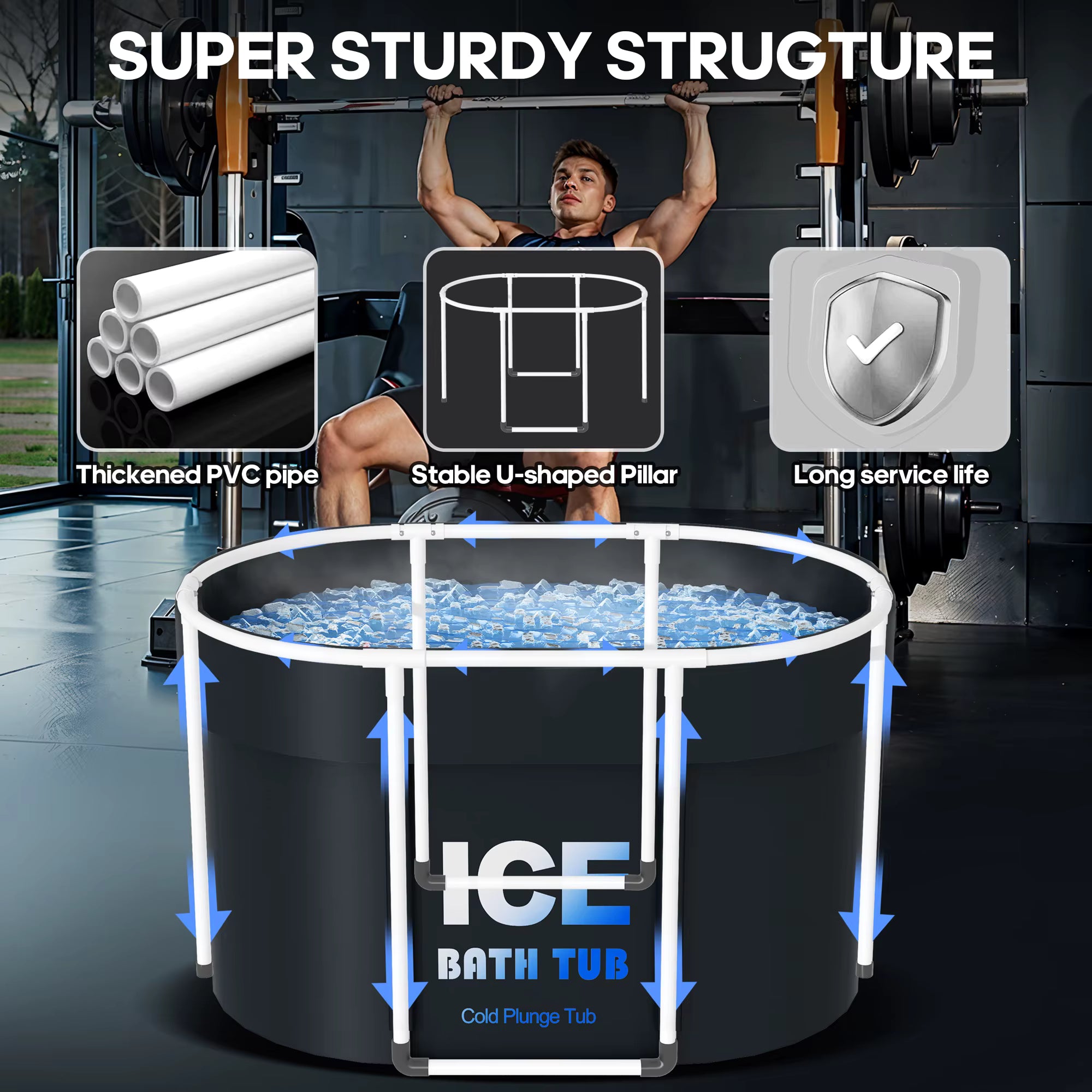 IceGym - Ice Bath Tub