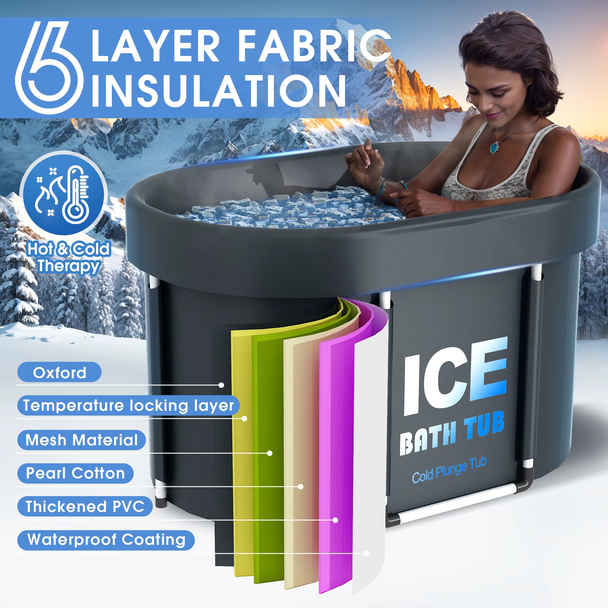 IceGym - Ice Bath Tub