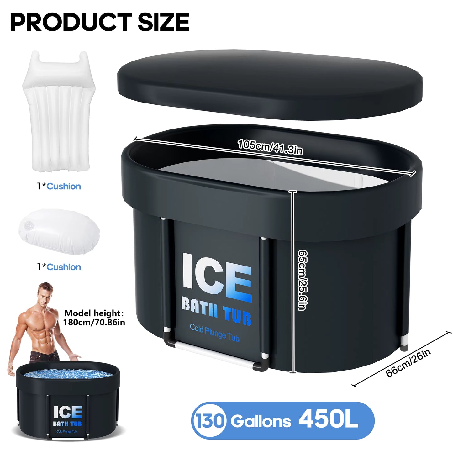 IceGym - Ice Bath Tub
